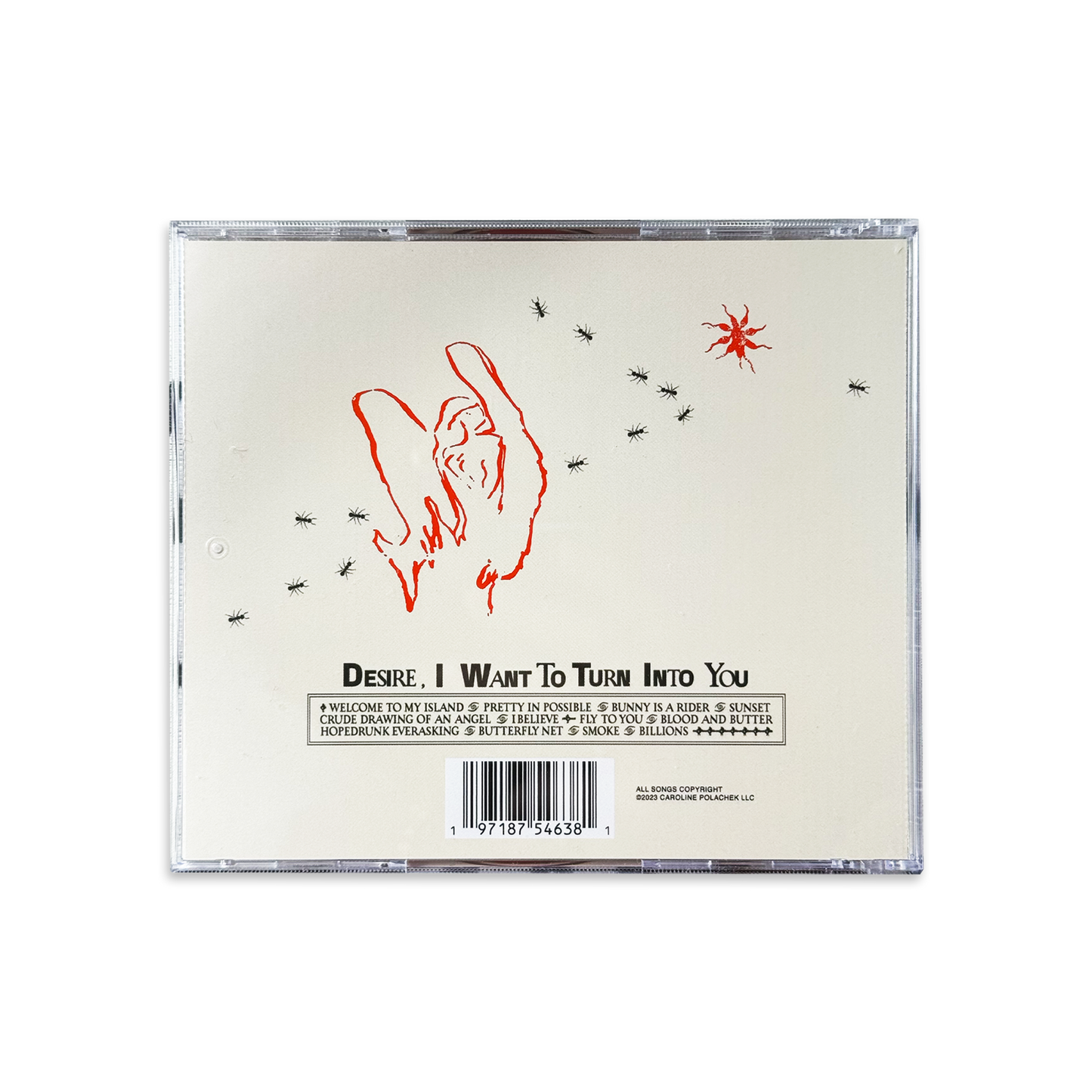 Desire, I Want To Turn Into You CD