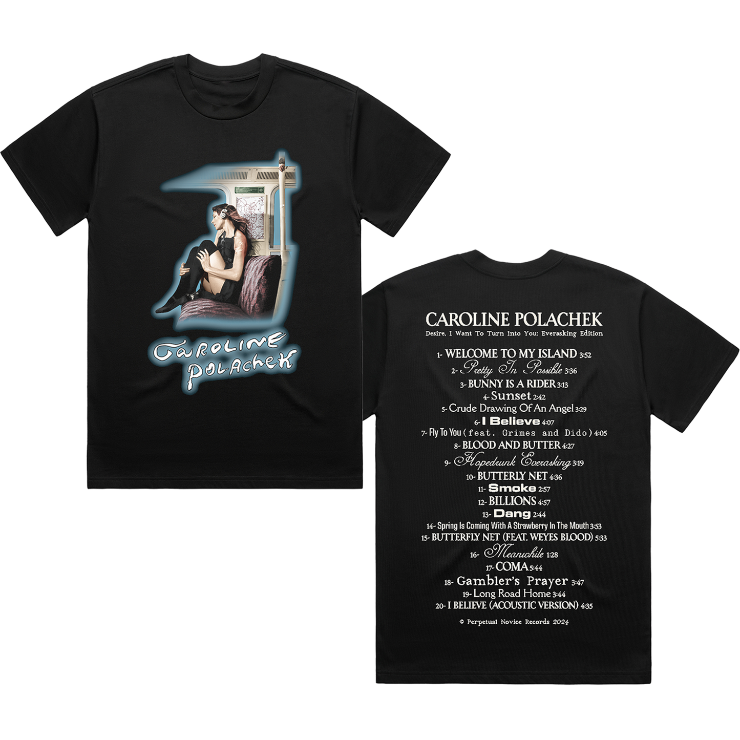 Everasking Black T-Shirt
