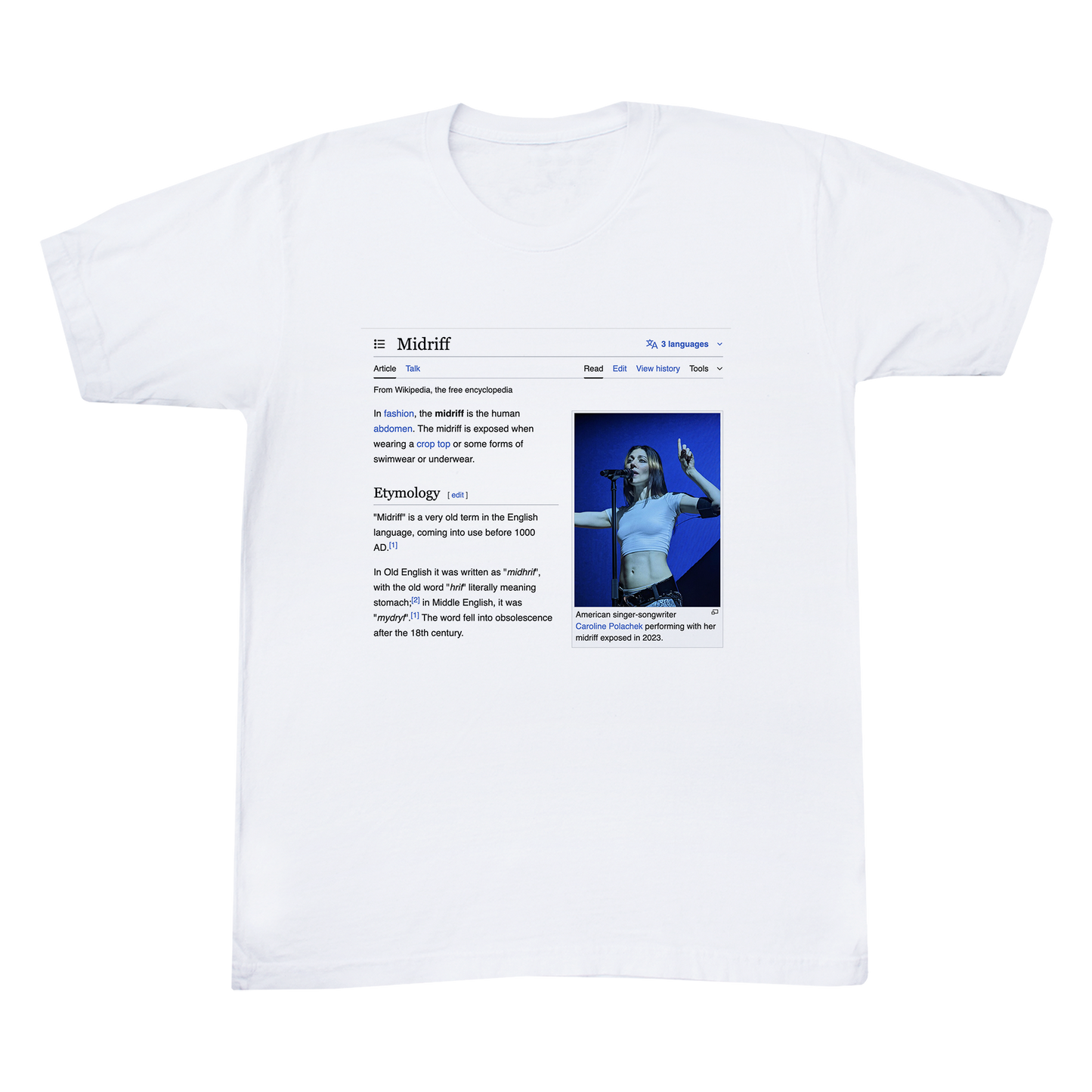 Wikipediated Tee
