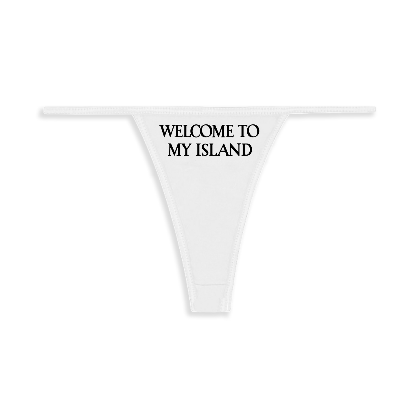 Welcome To My Island Thong