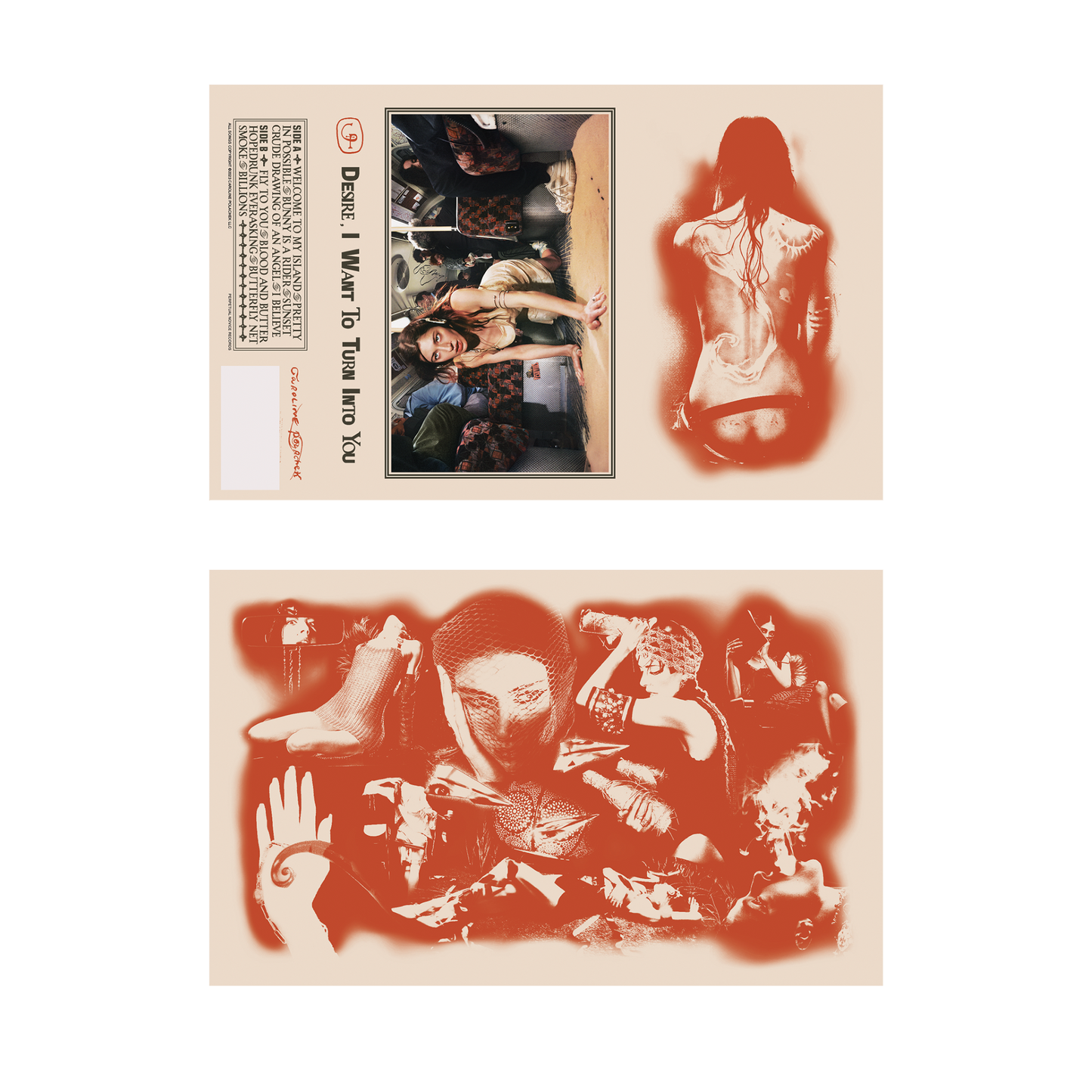 Desire, I Want To Turn Into You Cassette