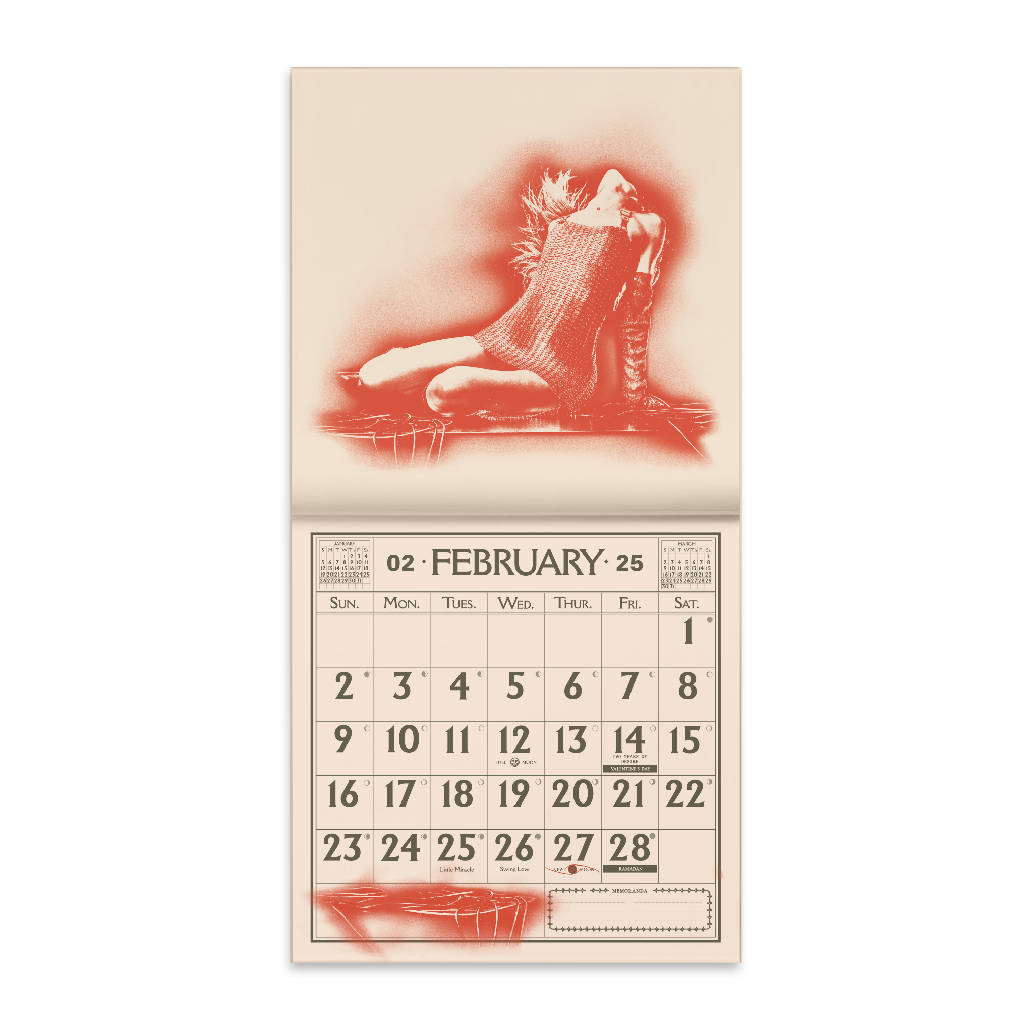 2025 Desire Calendar Caroline Polachek The Official Store