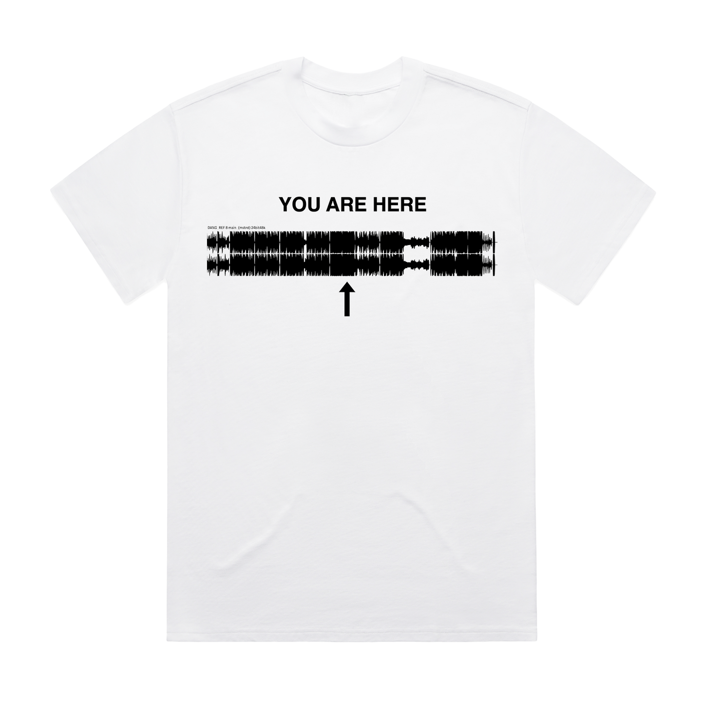 You Are Here White T-Shirt