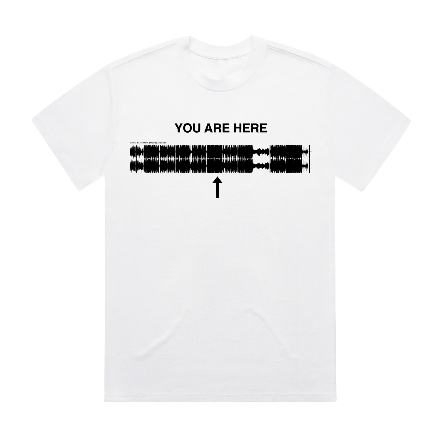 You Are Here White T-Shirt